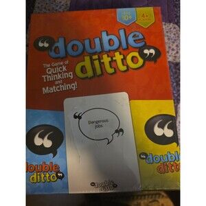 Double Ditto The Game Of Quick Thinking and Matching - New & Sealed